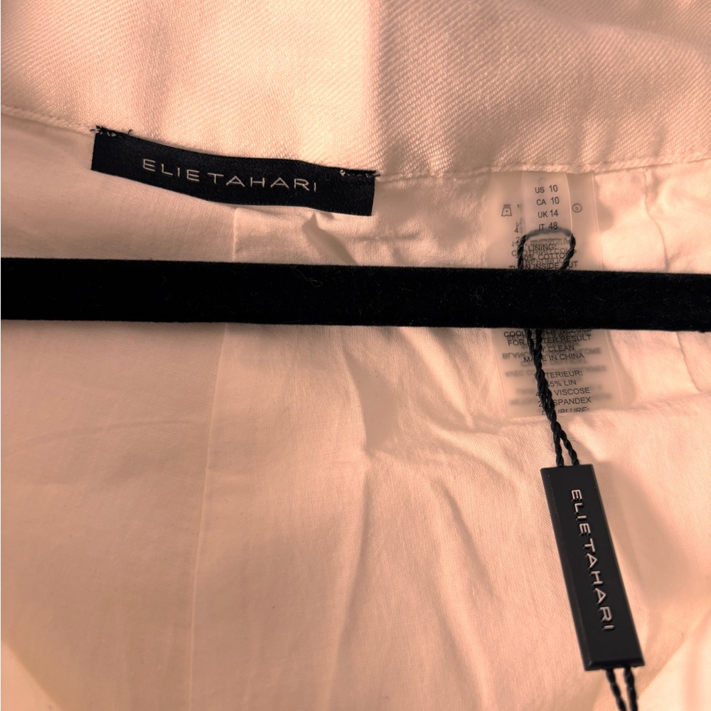 White linen pants - Picture 3 of 5